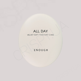 Пудра для обличчя Enough All Day Glam Light Two-Way Cake SPF 28 PA++ - 10 г*2шт (модель:7033) Пудра для обличчя Enough All Day Glam Light Two-Way Cake SPF 28 PA++ - 10 г*2шт